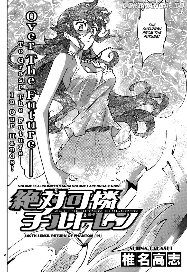 Zettai Karen Children Chapter 364 - page 2