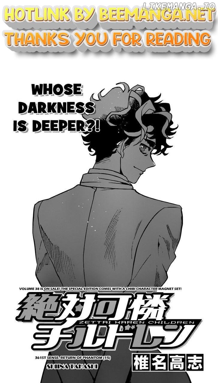 Zettai Karen Children Chapter 365 - page 1