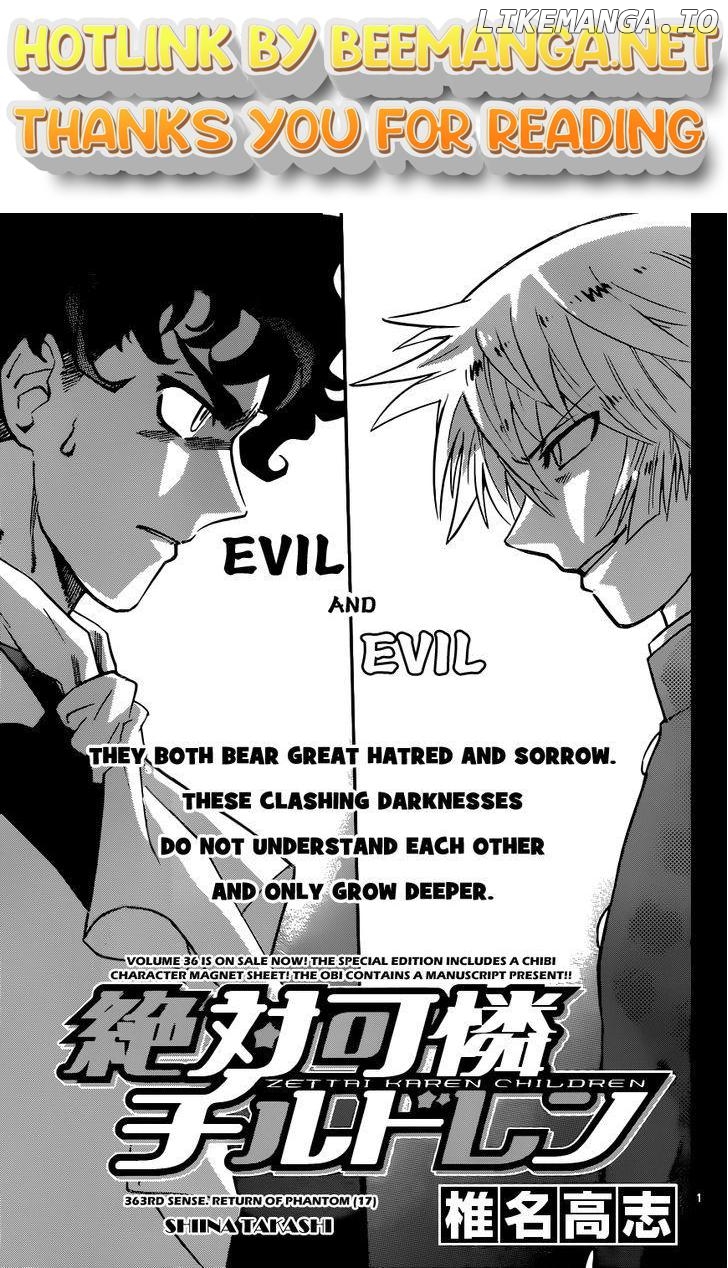 Zettai Karen Children Chapter 367 - page 1
