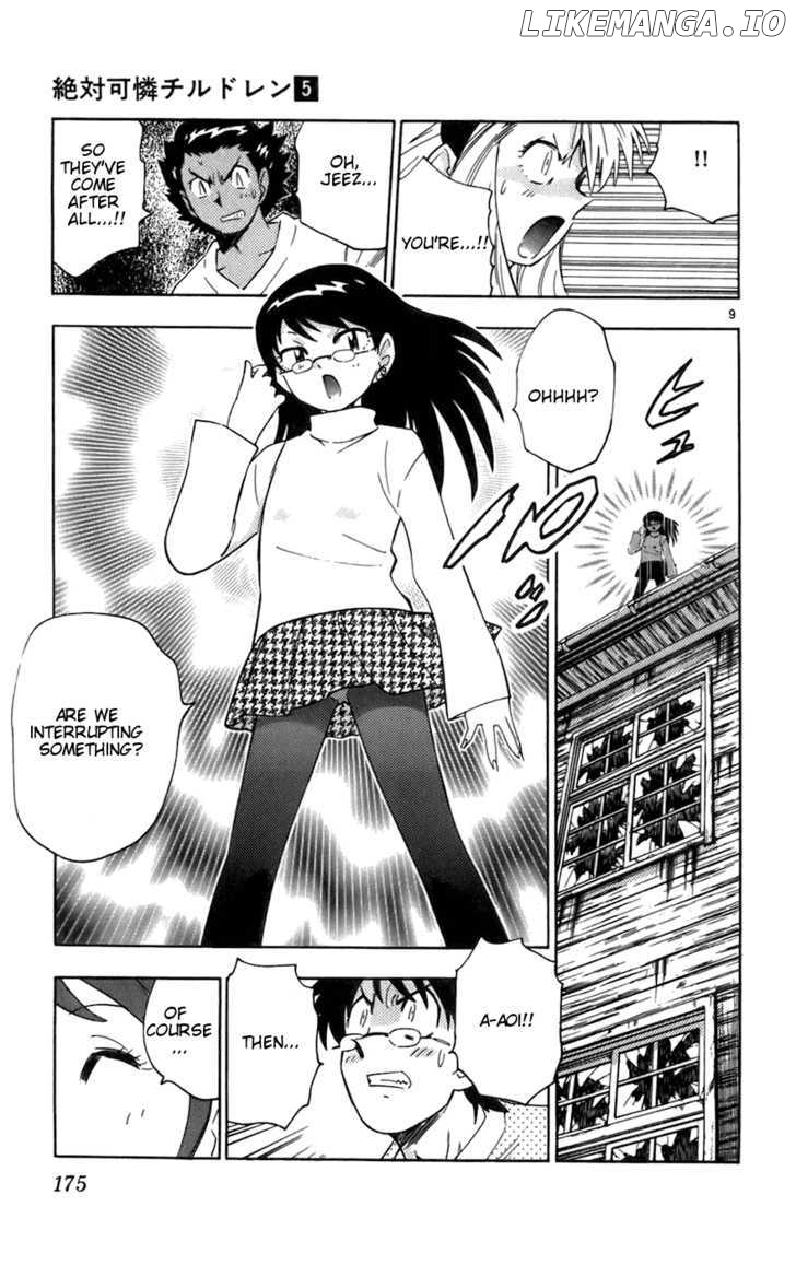 Zettai Karen Children Chapter 42 - page 9