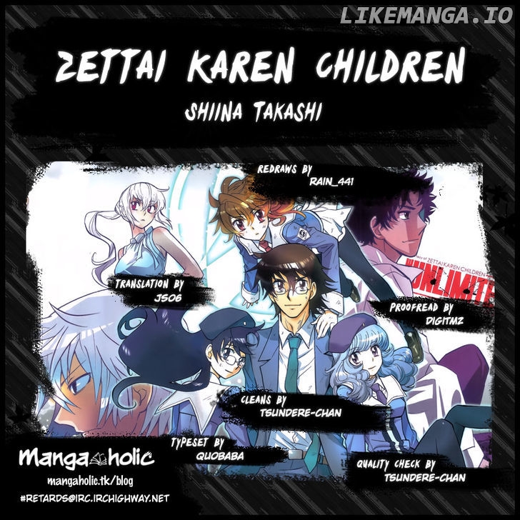 Zettai Karen Children Chapter 321.5 - page 5