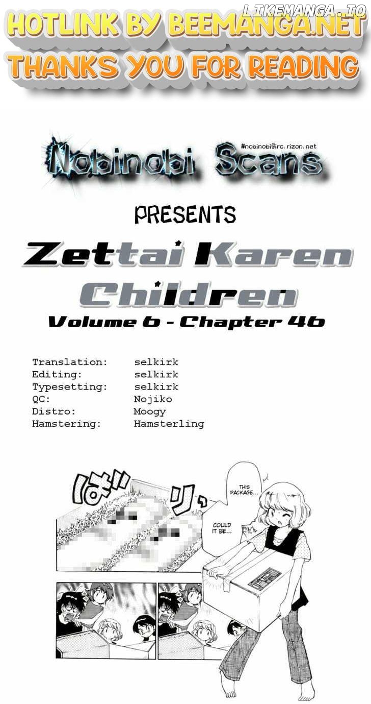 Zettai Karen Children Chapter 46 - page 1