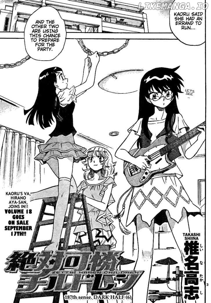 Zettai Karen Children Chapter 191 - page 3