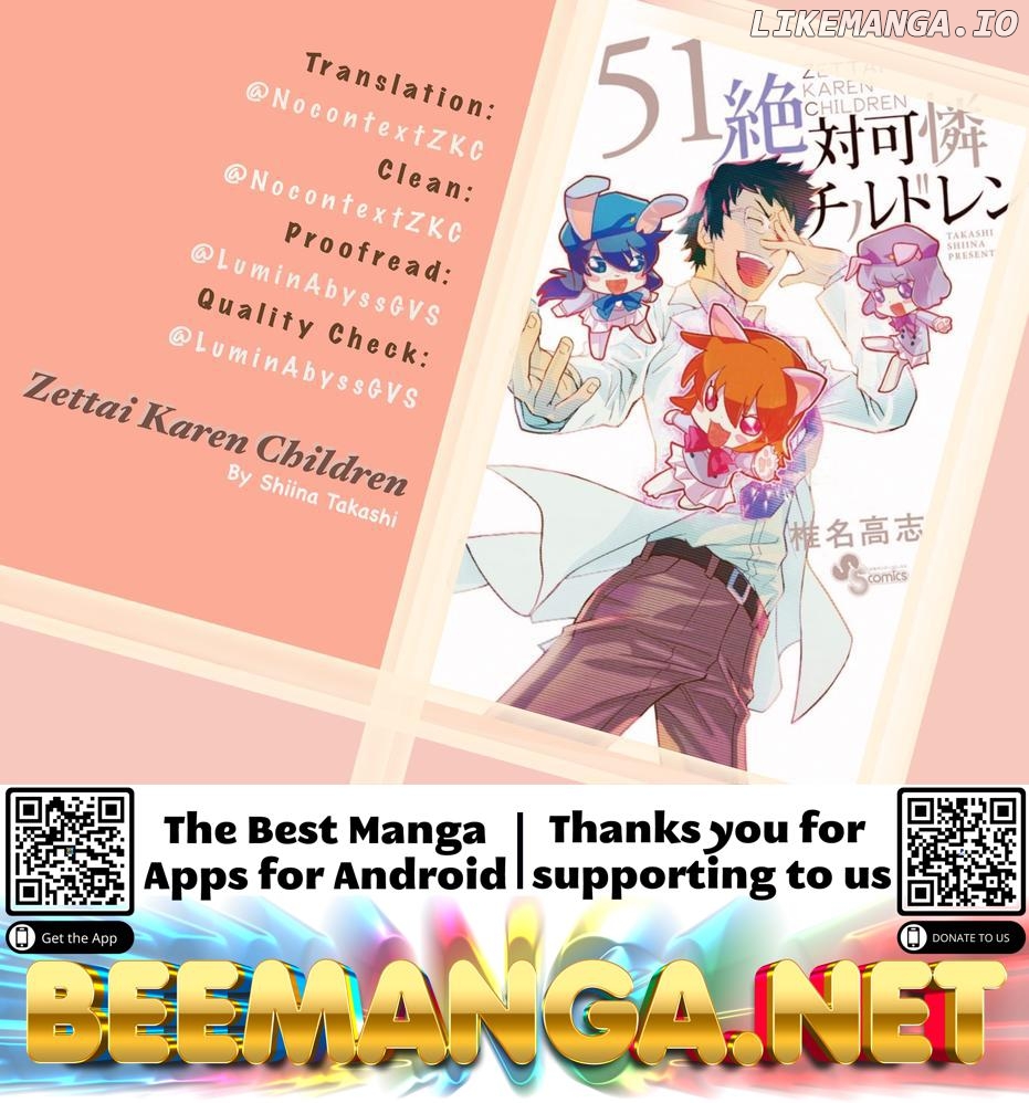 Zettai Karen Children Chapter 494 - page 19