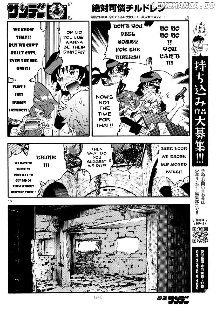 Zettai Karen Children Chapter 484 - page 16