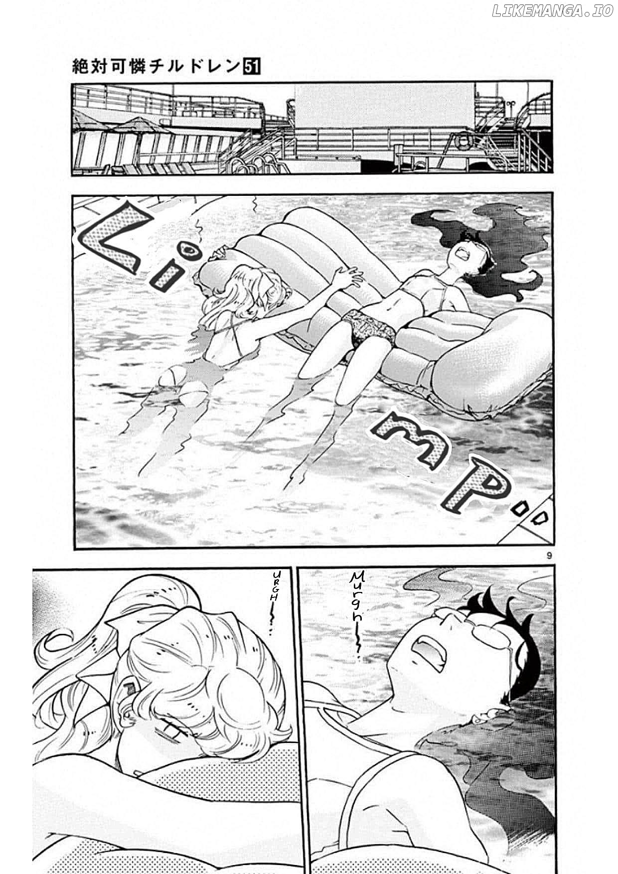 Zettai Karen Children Chapter 490 - page 9