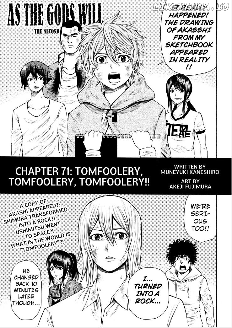 Kamisama no Iutoori Ni chapter 71 - page 1