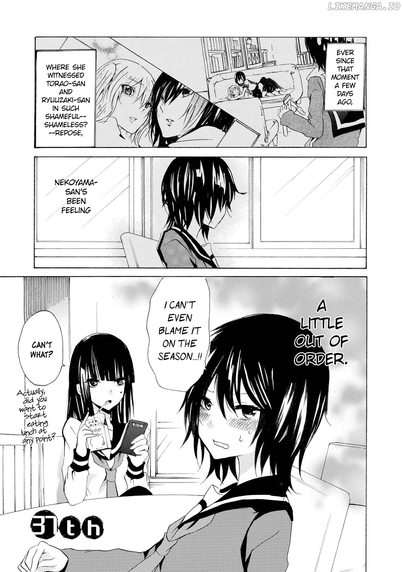 Inugami-San To Nekoyama-San chapter 37 - page 1