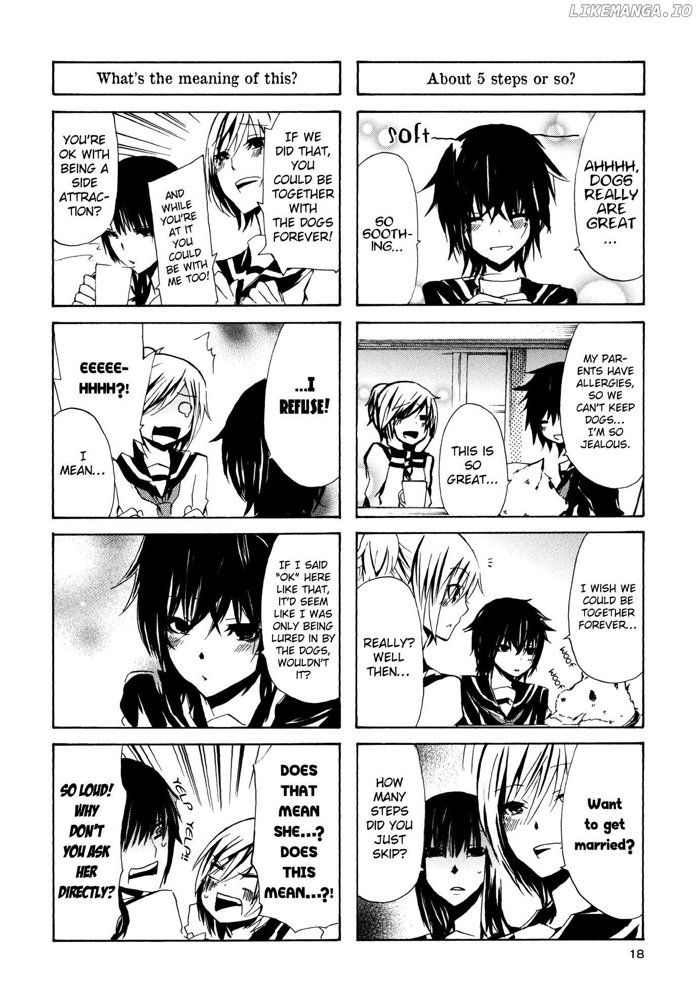 Inugami-San To Nekoyama-San chapter 1 - page 8