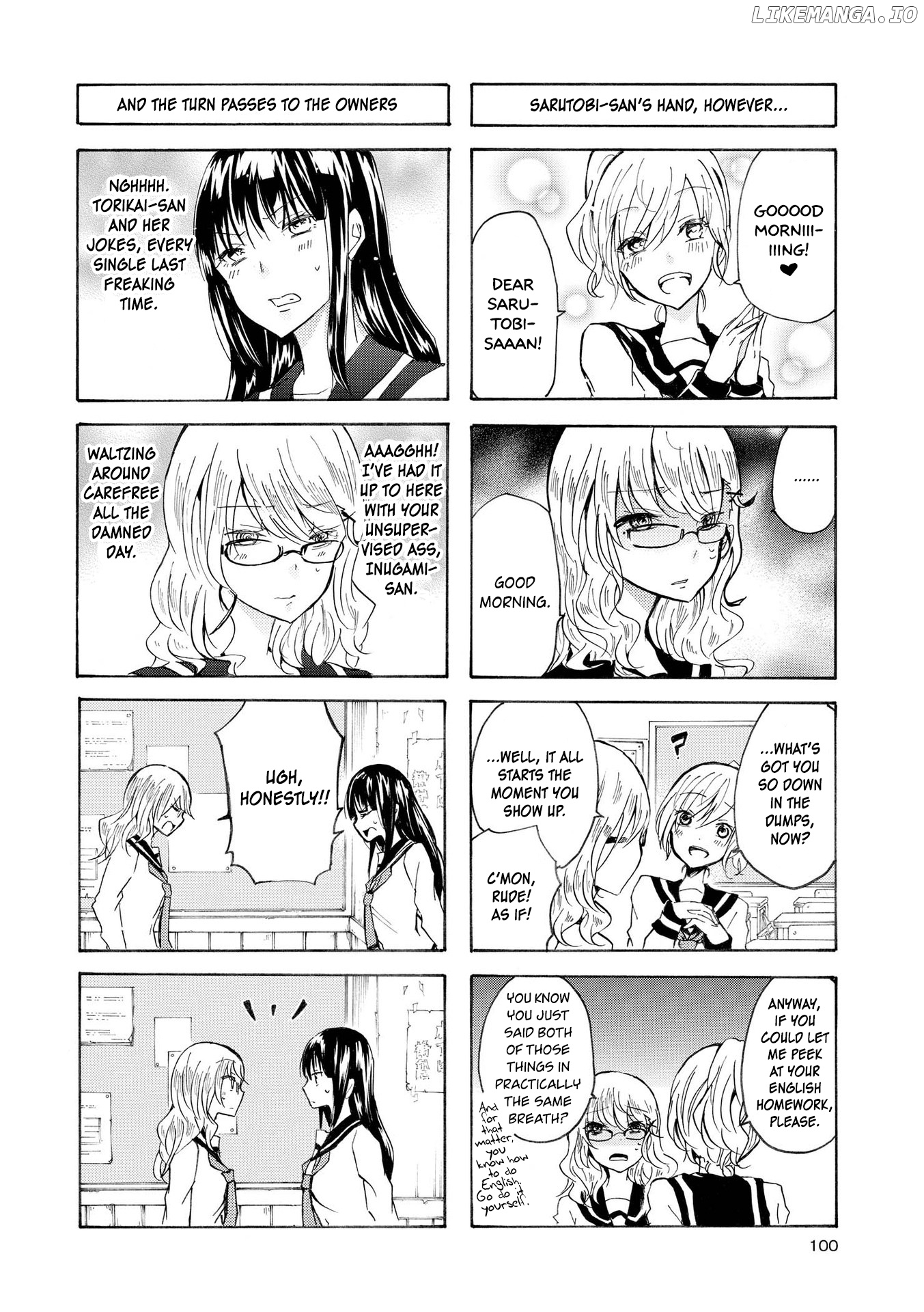 Inugami-San To Nekoyama-San chapter 38 - page 2