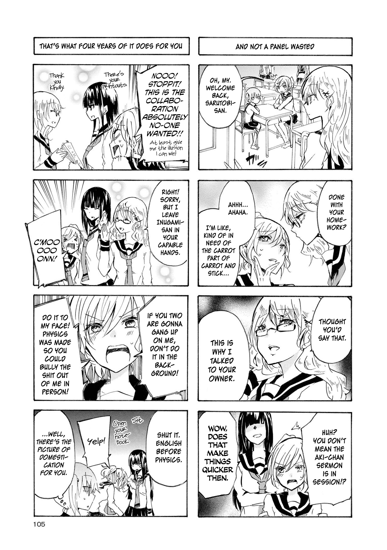 Inugami-San To Nekoyama-San chapter 38 - page 7