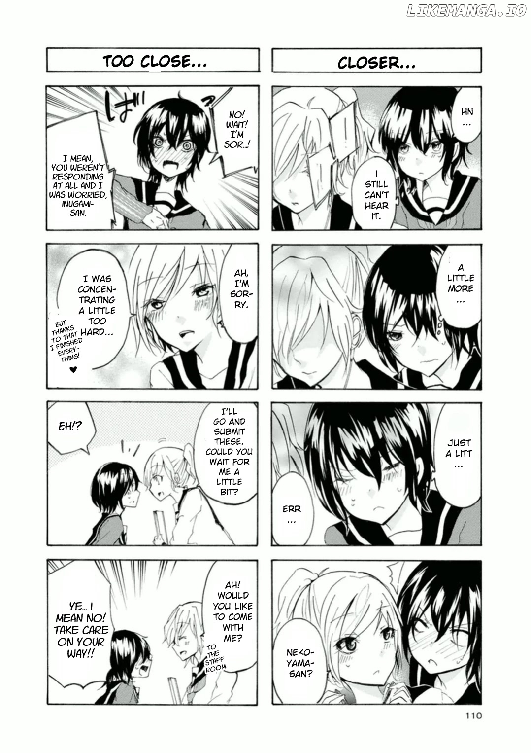 Inugami-San To Nekoyama-San chapter 39 - page 4