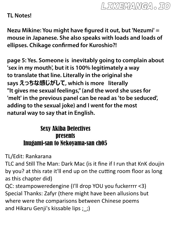 Inugami-San To Nekoyama-San chapter 5 - page 9