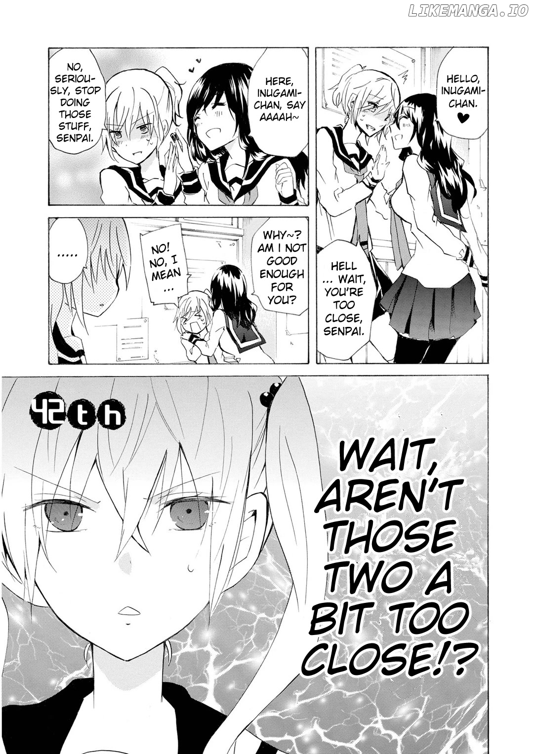 Inugami-San To Nekoyama-San chapter 42 - page 1