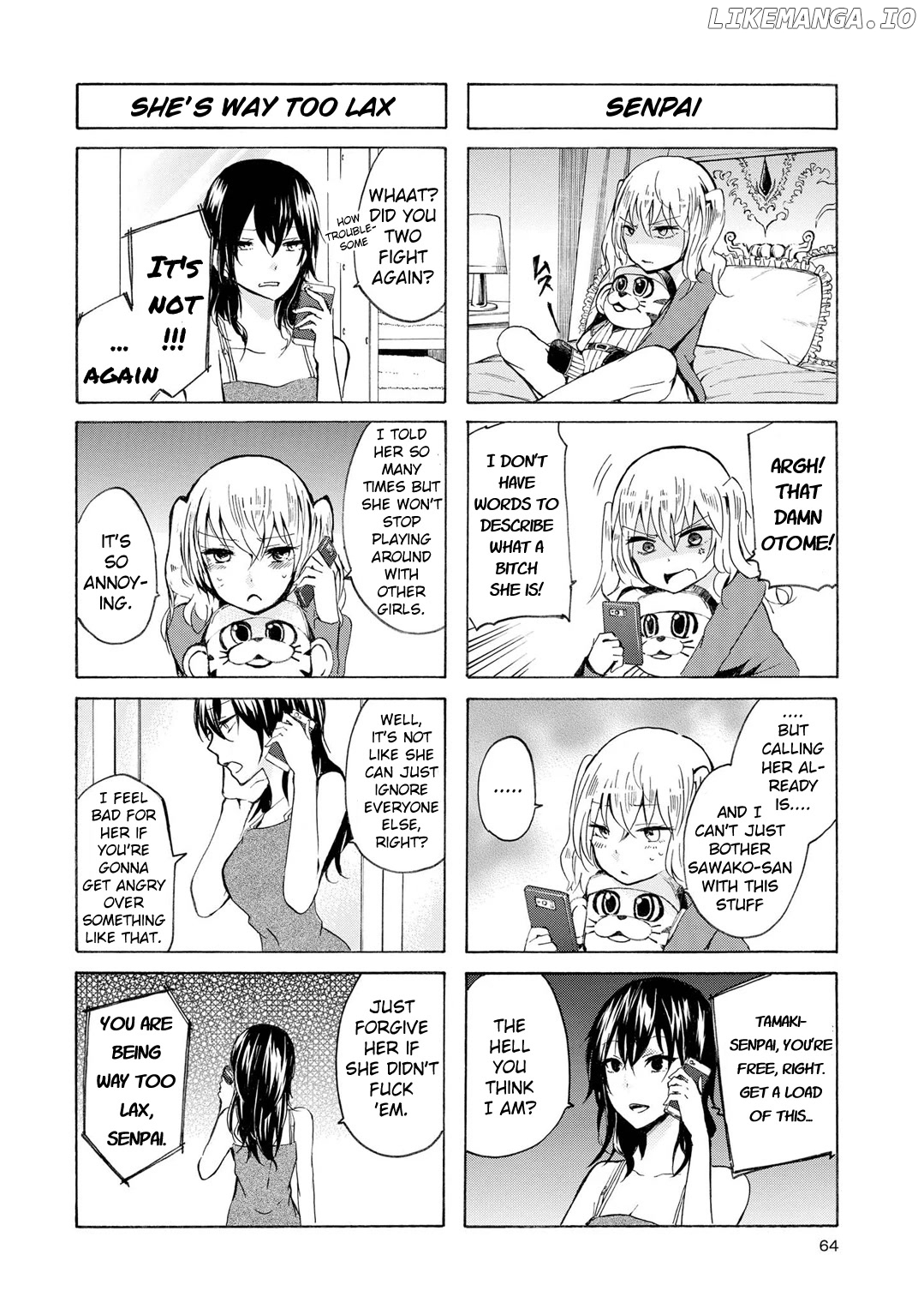 Inugami-San To Nekoyama-San chapter 44 - page 4