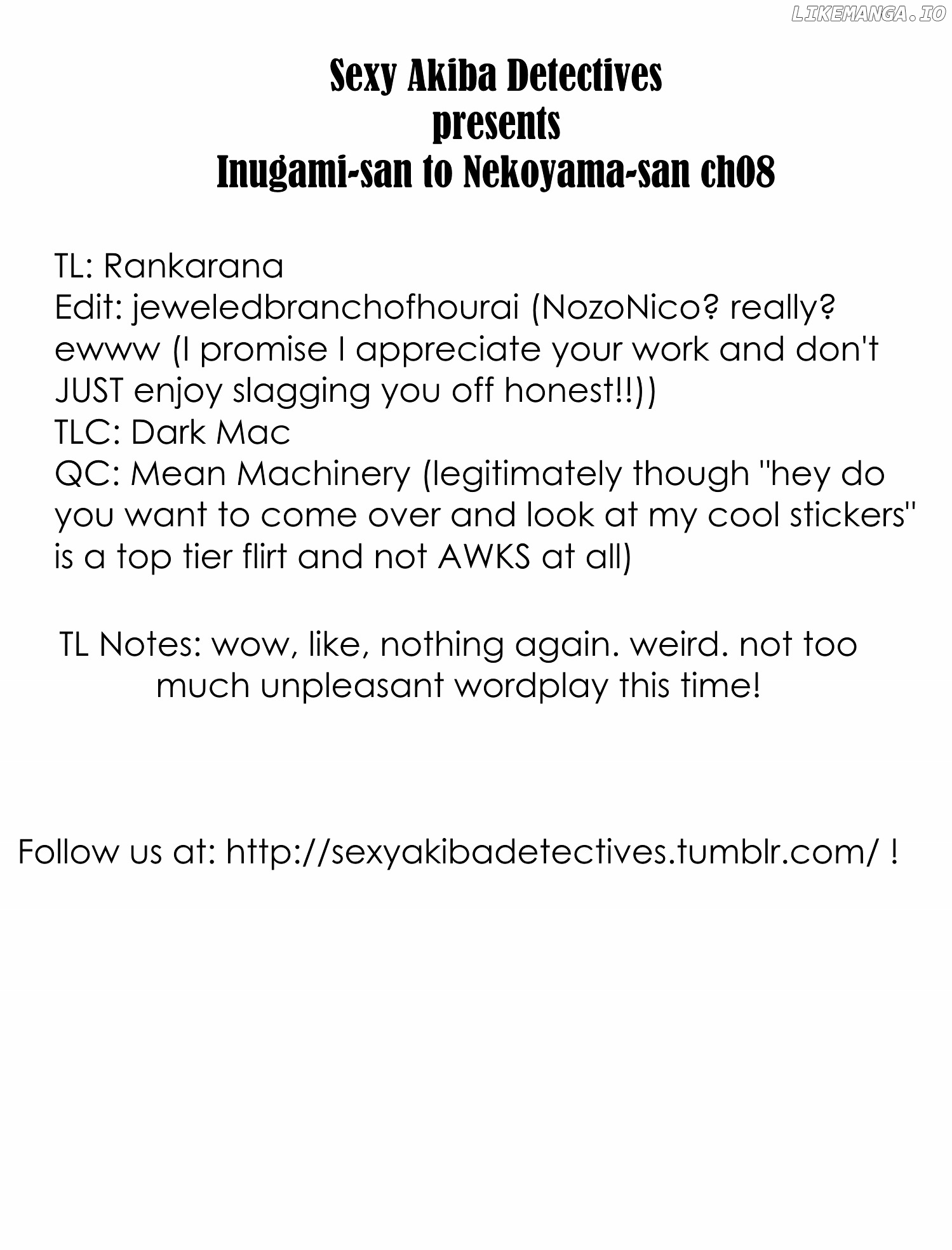 Inugami-San To Nekoyama-San chapter 8 - page 9