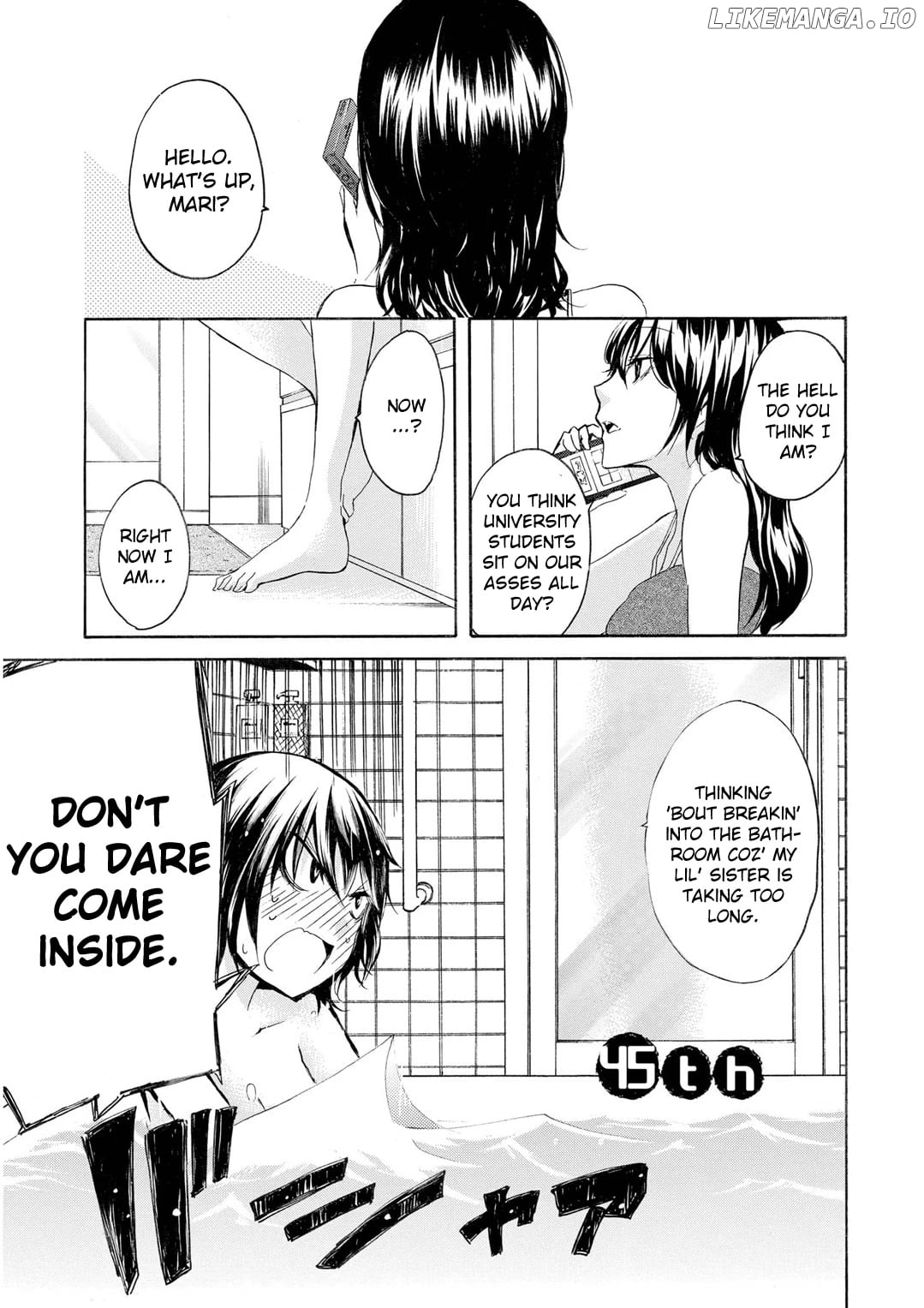 Inugami-San To Nekoyama-San chapter 45 - page 1