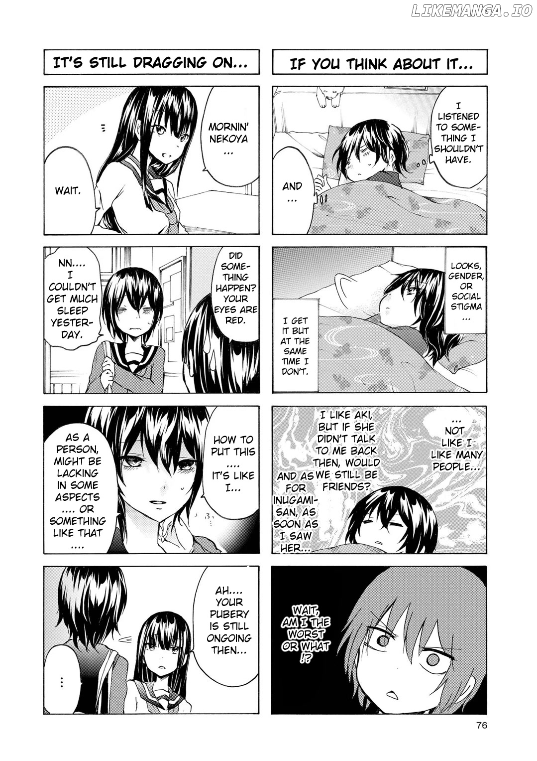 Inugami-San To Nekoyama-San chapter 45 - page 8