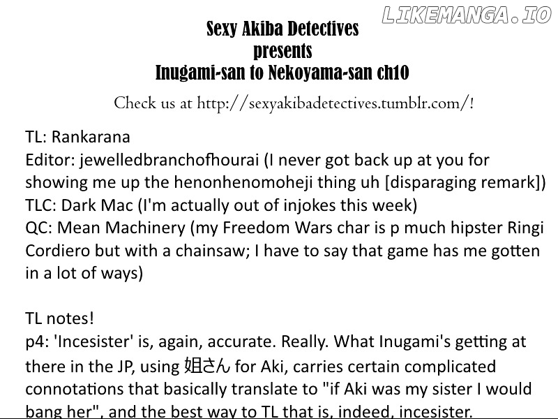Inugami-San To Nekoyama-San chapter 10 - page 9
