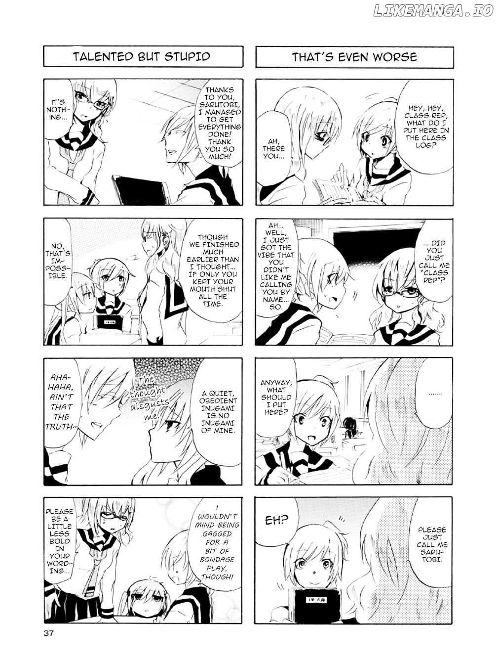 Inugami-San To Nekoyama-San chapter 14 - page 10