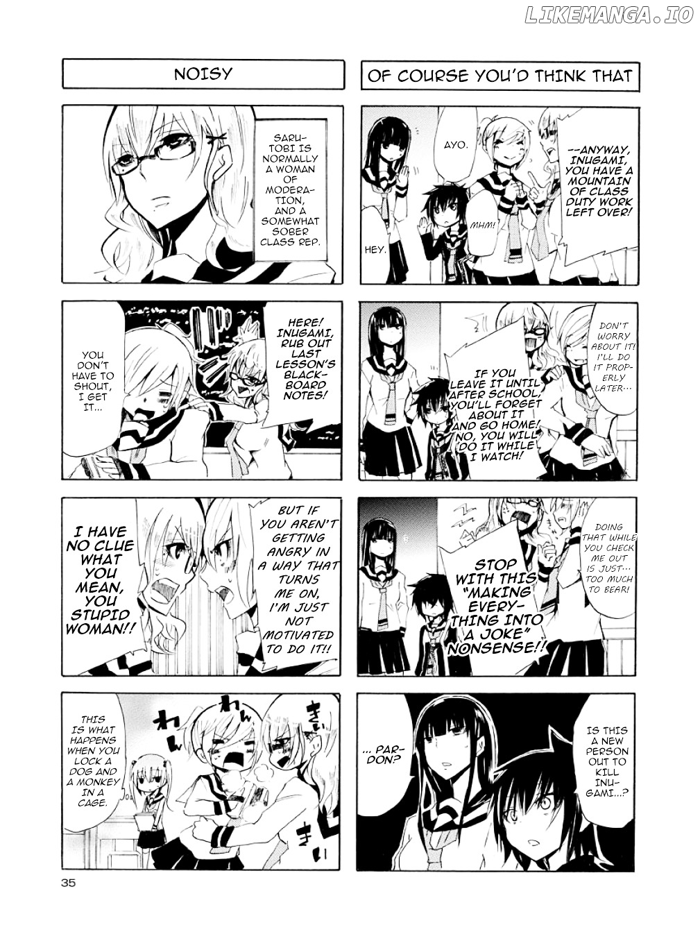 Inugami-San To Nekoyama-San chapter 14 - page 8