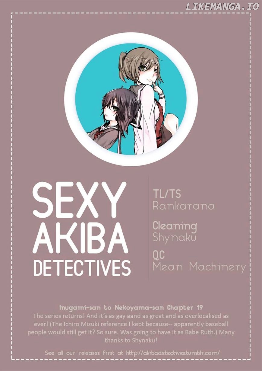 Inugami-San To Nekoyama-San chapter 19 - page 9