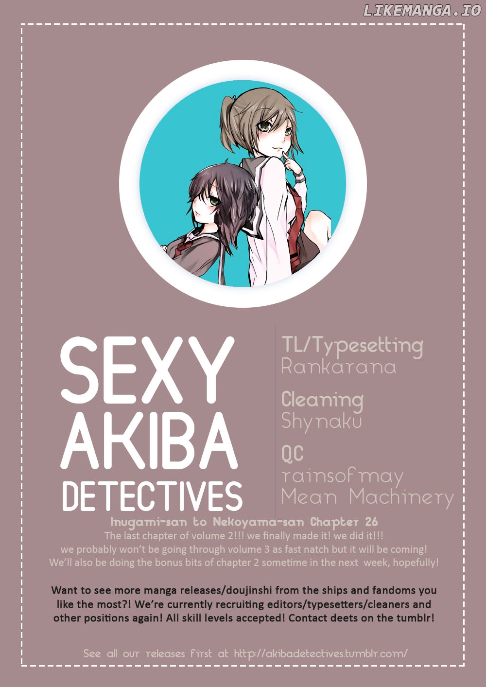 Inugami-San To Nekoyama-San chapter 26 - page 9
