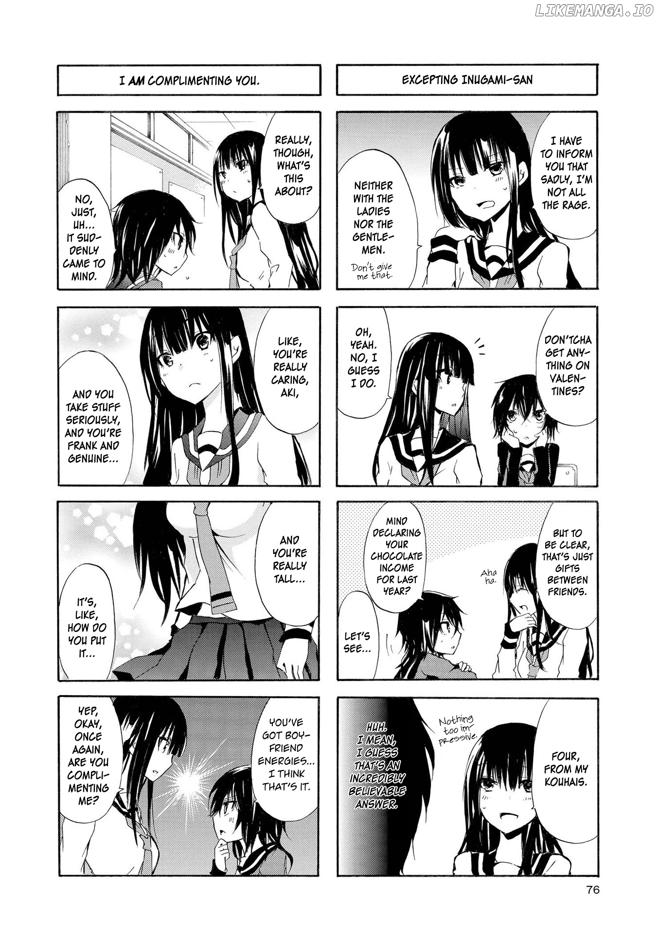 Inugami-San To Nekoyama-San chapter 35 - page 2