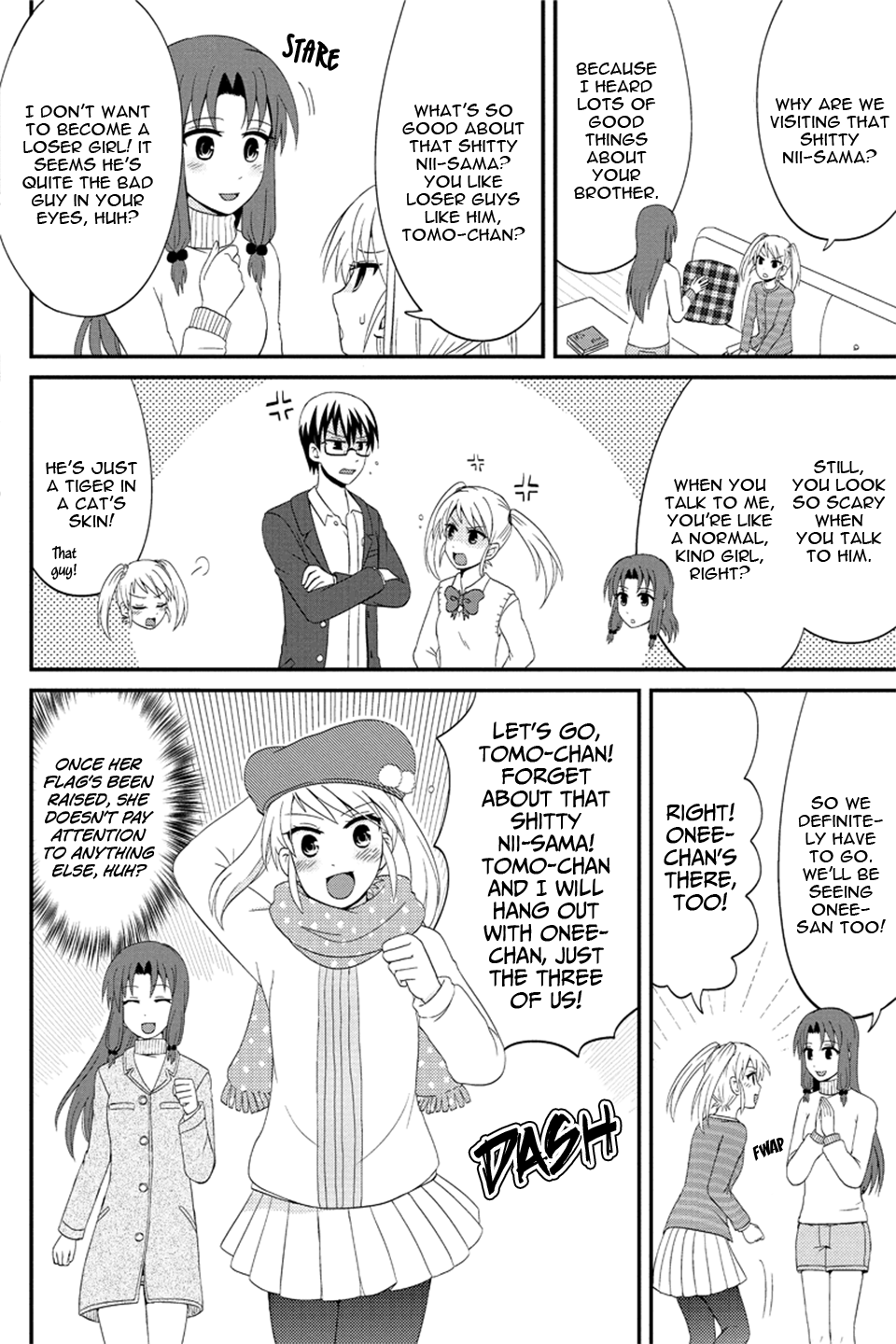 Kyoudai Hodo Chikaku Tooimono Wa Nai chapter 67 - page 3