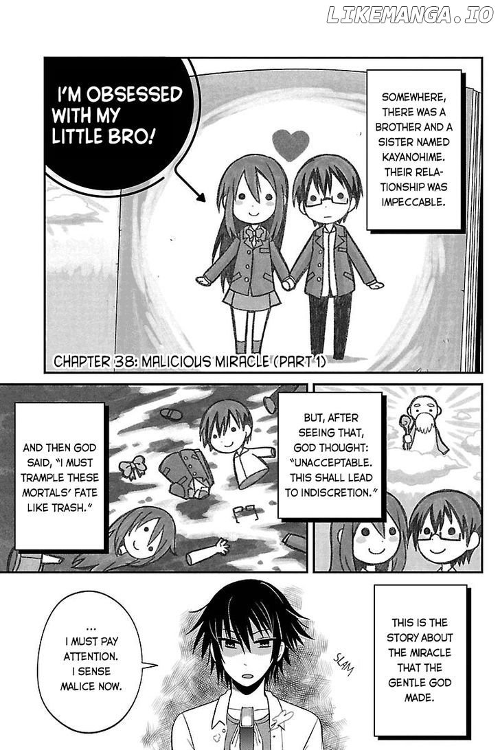 Kyoudai Hodo Chikaku Tooimono Wa Nai chapter 38 - page 1