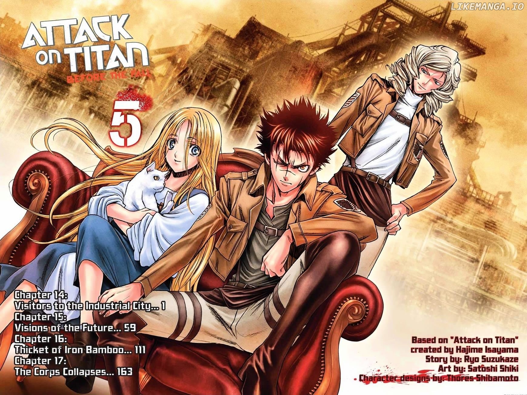 Shingeki no Kyojin - Before the Fall chapter 14 - page 3