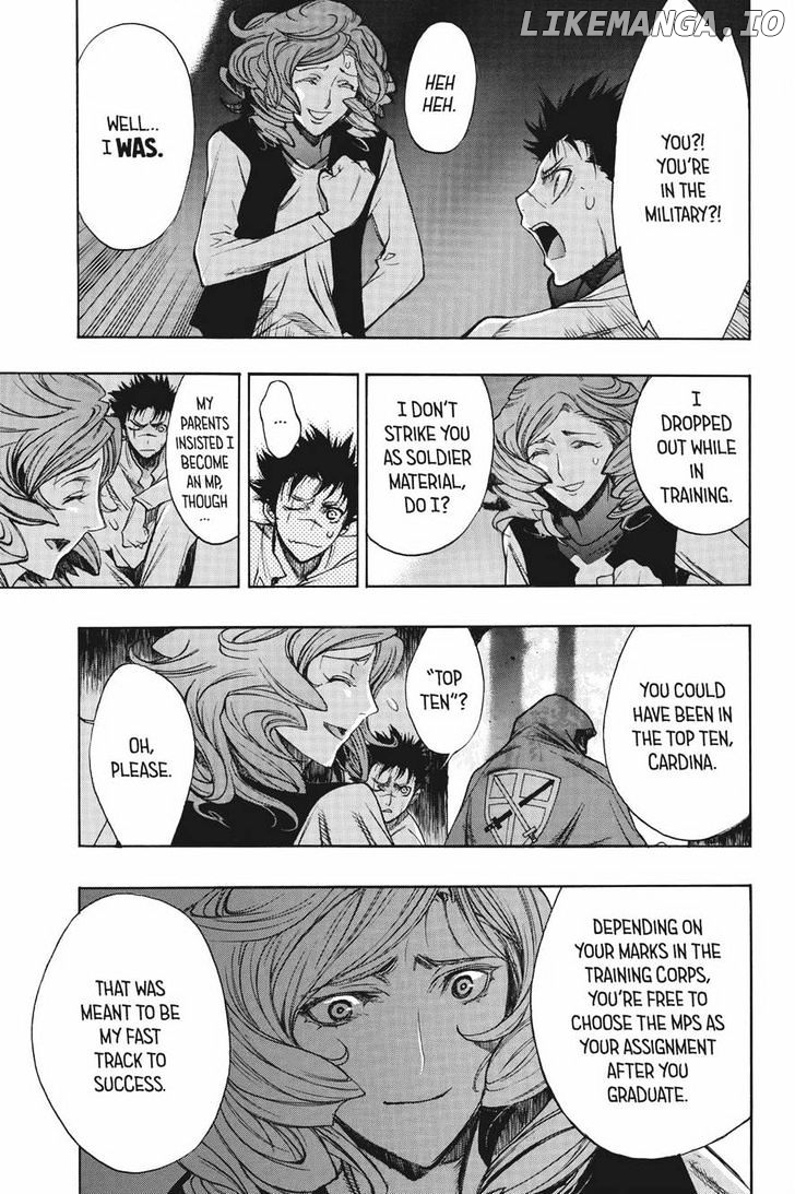 Shingeki no Kyojin - Before the Fall chapter 13 - page 35