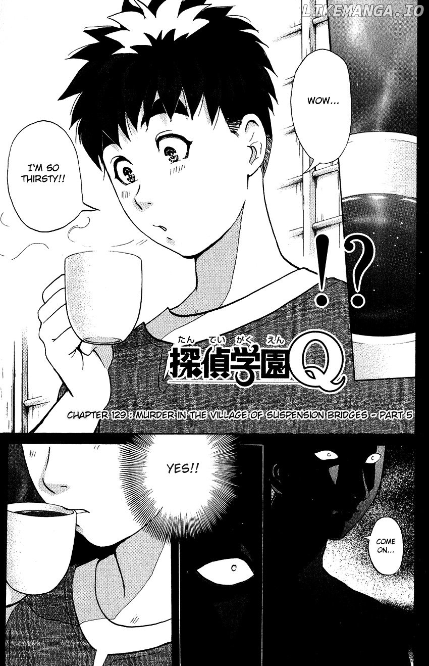 Tantei Gakuen Q Chapter 129 - page 4