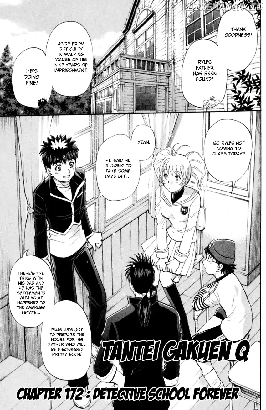 Tantei Gakuen Q chapter 172 - page 4