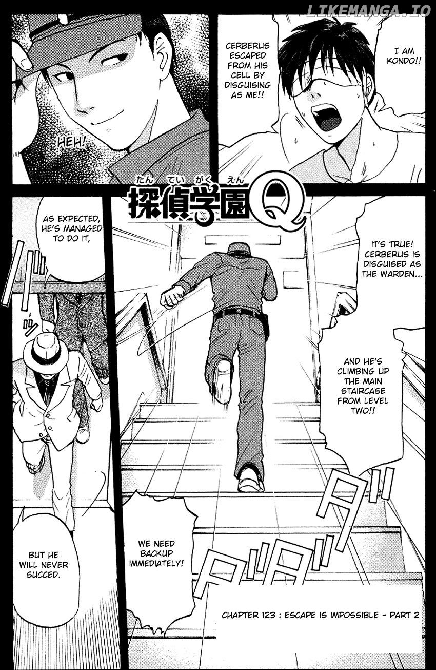 Tantei Gakuen Q chapter 123 - page 4