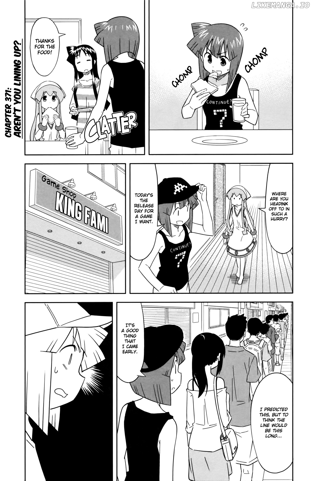 Shinryaku! Ika Musume Chapter 371 - page 1