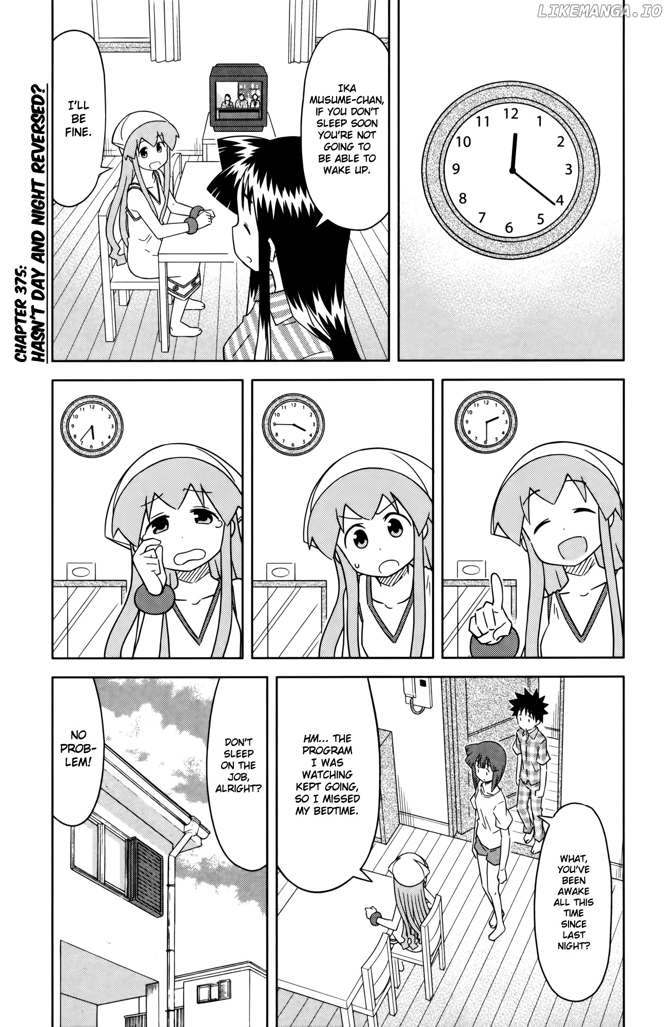Shinryaku! Ika Musume Chapter 375 - page 1