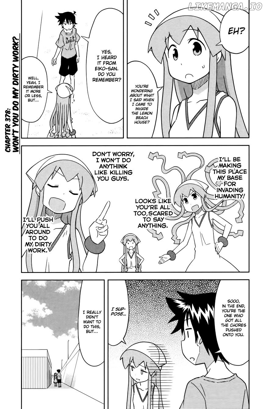 Shinryaku! Ika Musume Chapter 377 - page 1