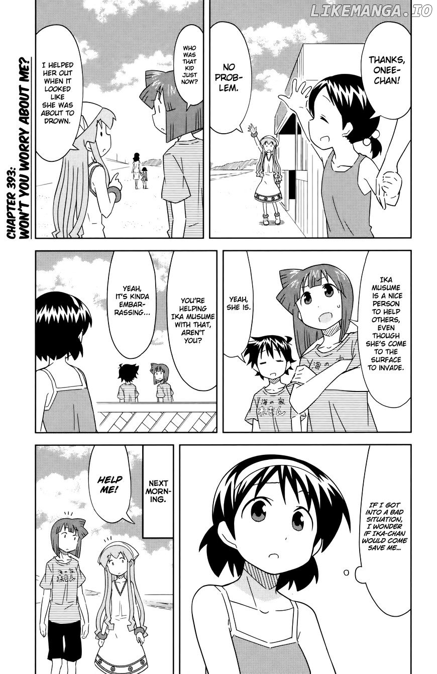 Shinryaku! Ika Musume Chapter 393 - page 1