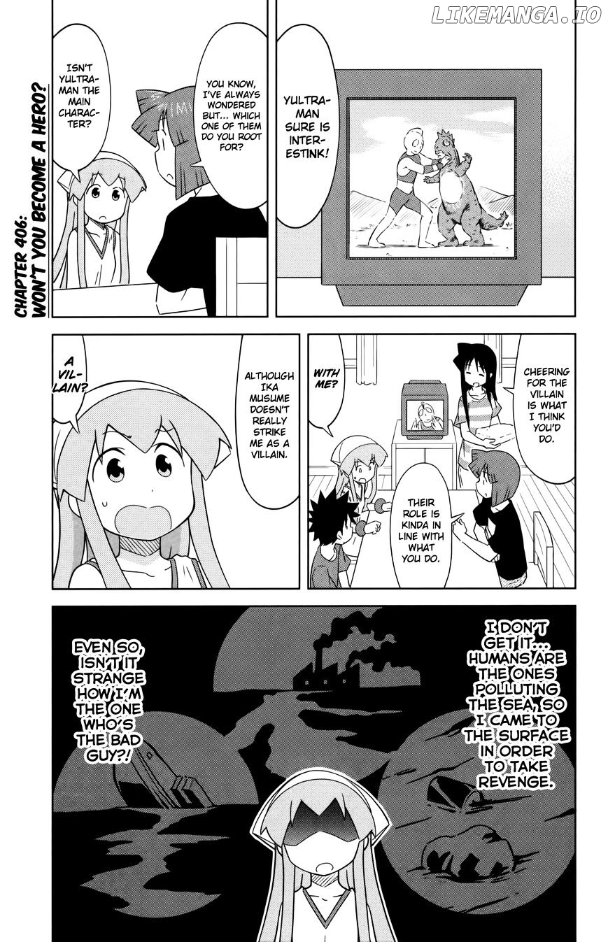 Shinryaku! Ika Musume Chapter 406 - page 1