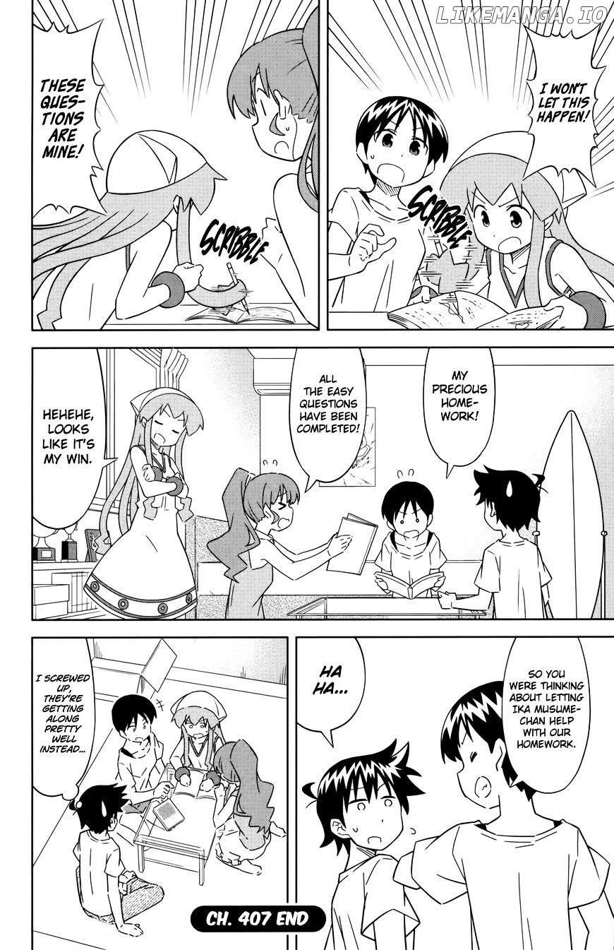 Shinryaku! Ika Musume Chapter 407 - page 8