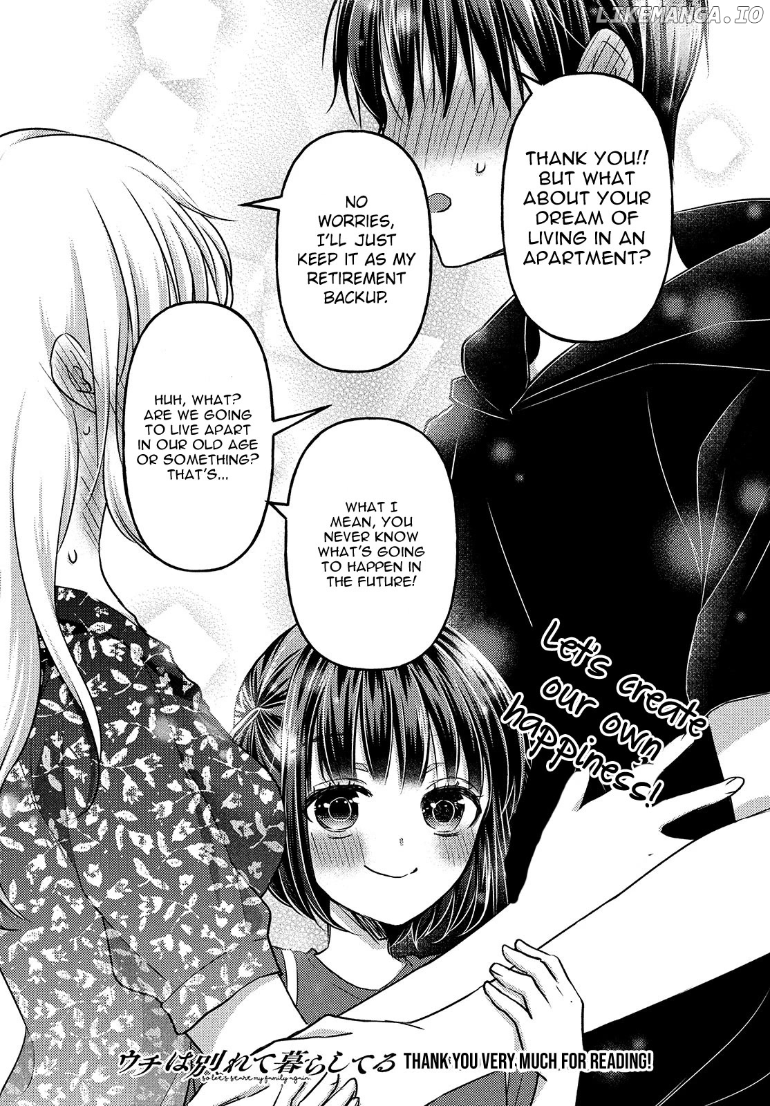 Uchi Wa Wakarete Kurashiteiru chapter 14 - page 36