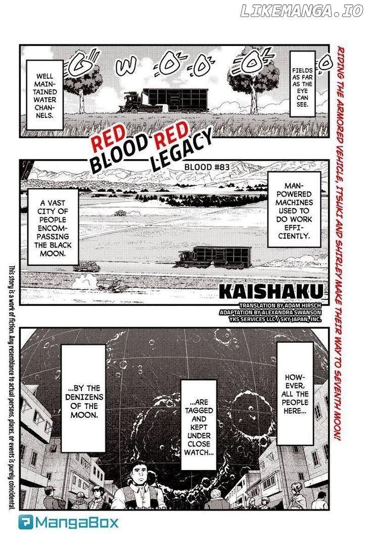 Aka Akatoretachi No Monogatari chapter 83 - page 1