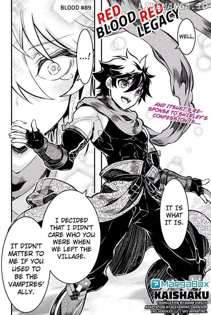 Aka Akatoretachi No Monogatari chapter 89 - page 1