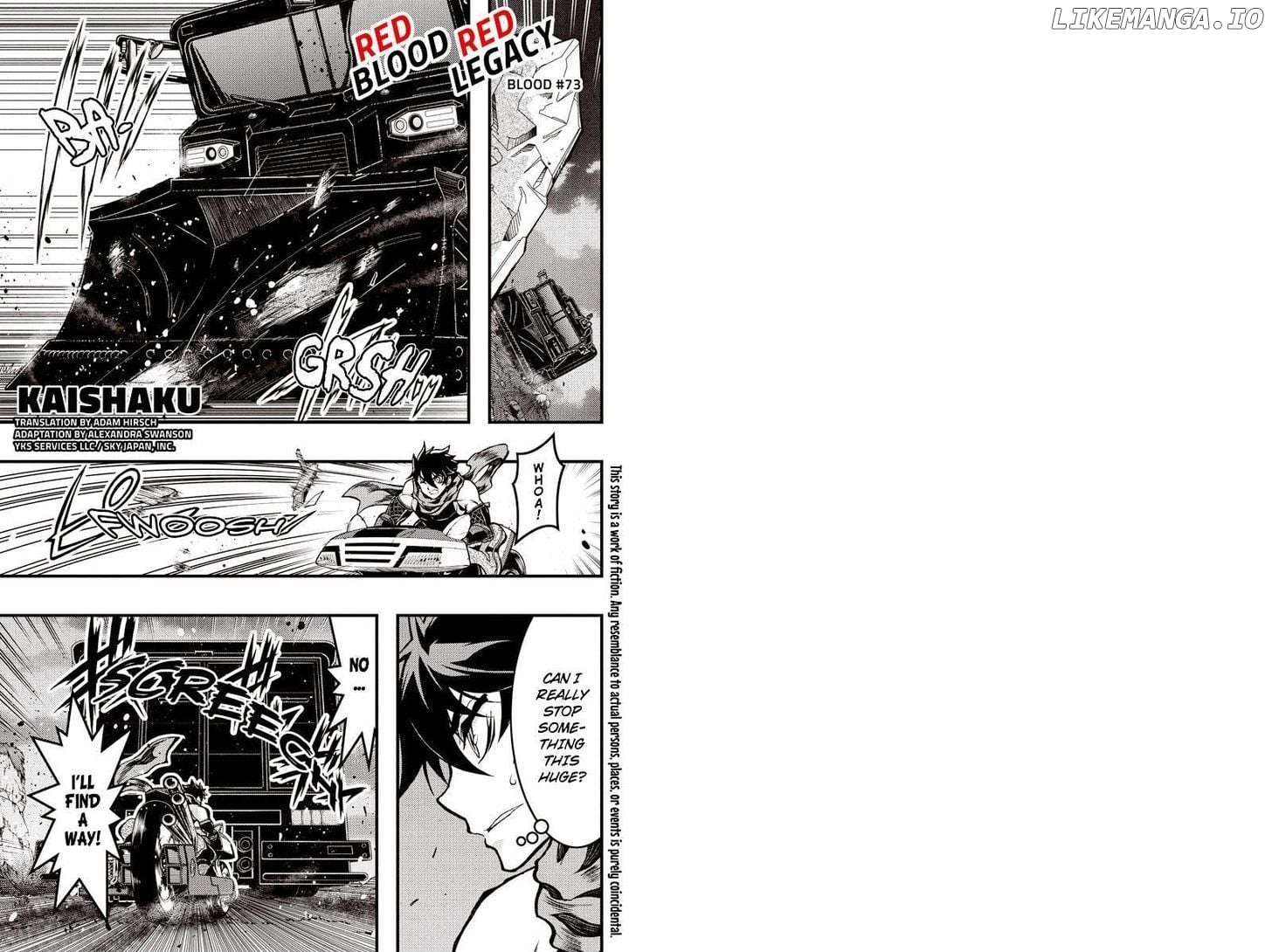 Aka Akatoretachi No Monogatari chapter 73 - page 1