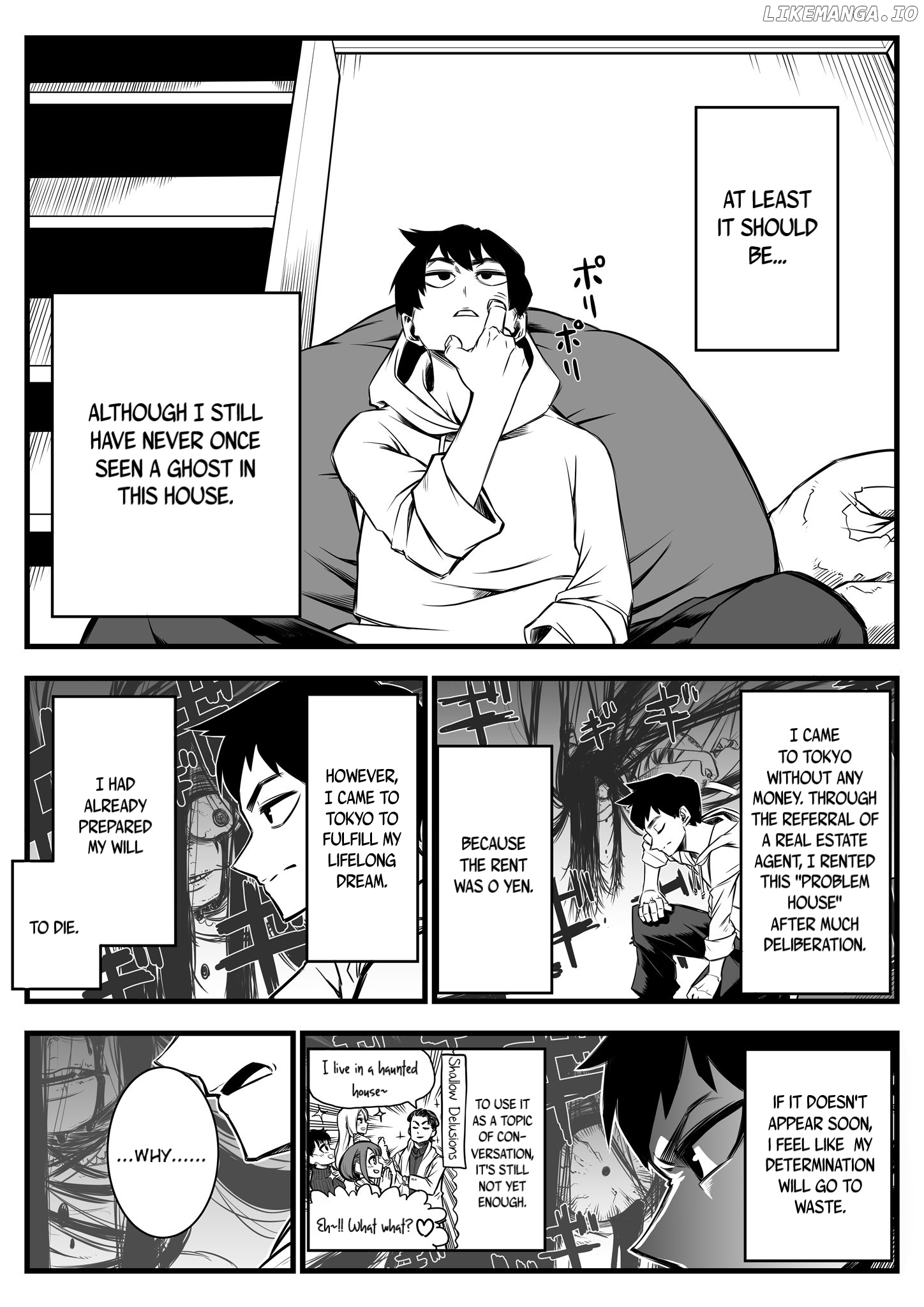 The Strongest Haunted House and the Guy With No Spiritual Sense chapter 1 - page 3