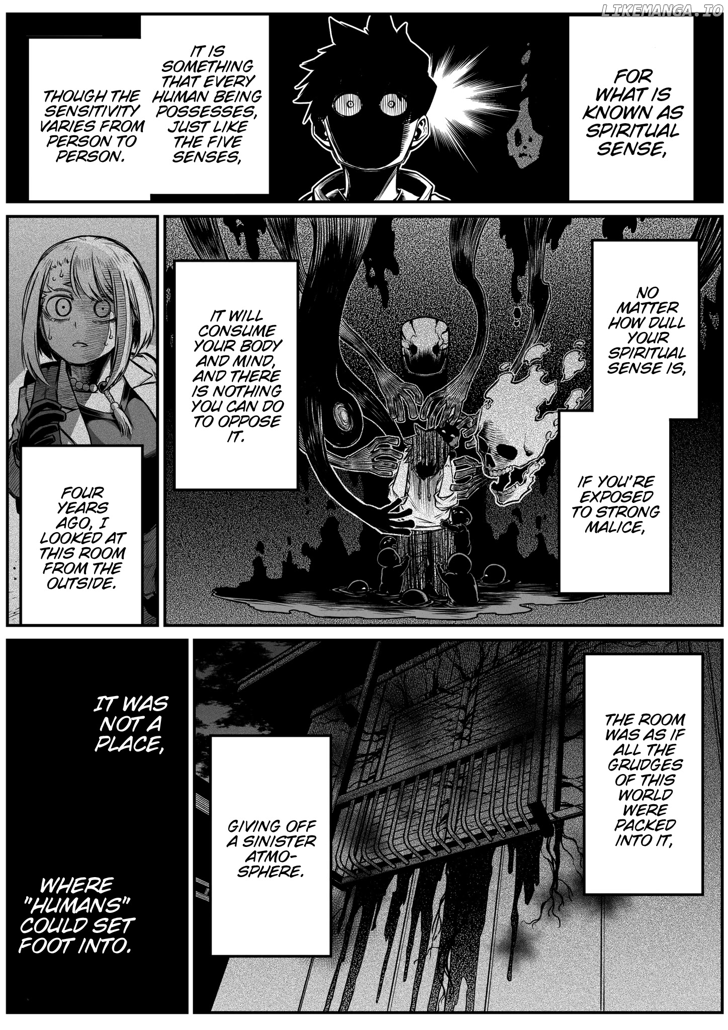 The Strongest Haunted House and the Guy With No Spiritual Sense chapter 16 - page 1
