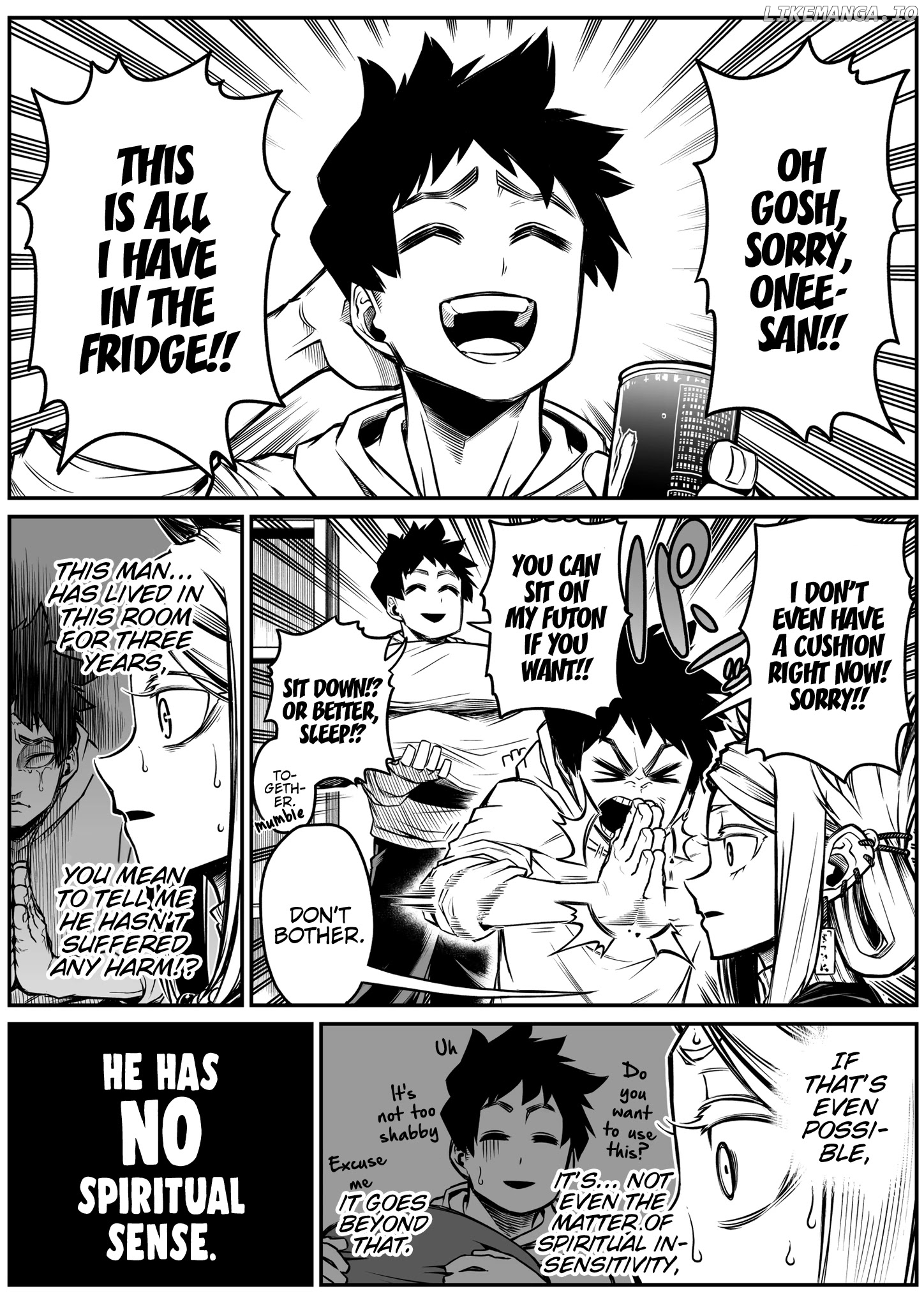The Strongest Haunted House and the Guy With No Spiritual Sense chapter 16 - page 2