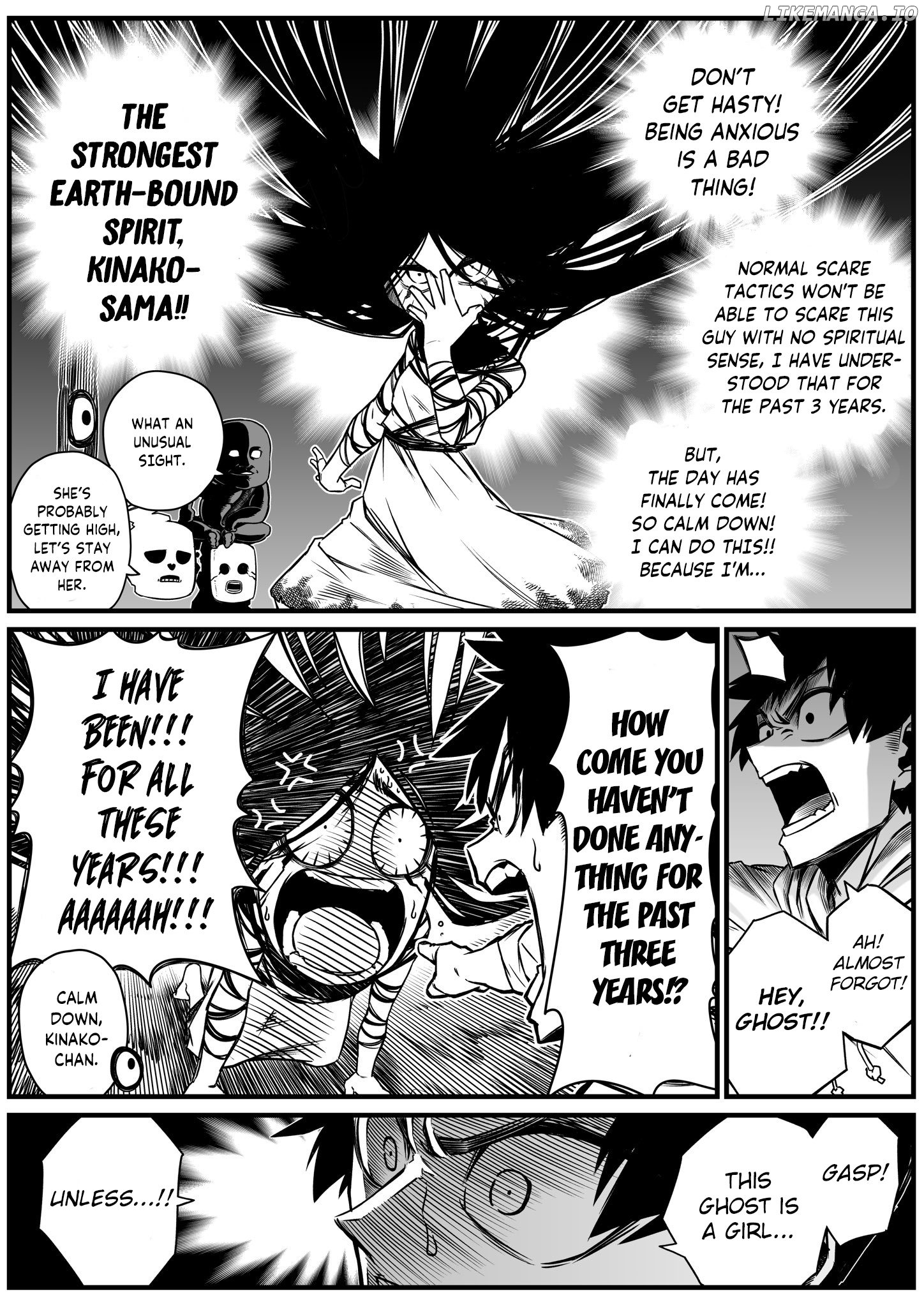 The Strongest Haunted House and the Guy With No Spiritual Sense chapter 7 - page 1