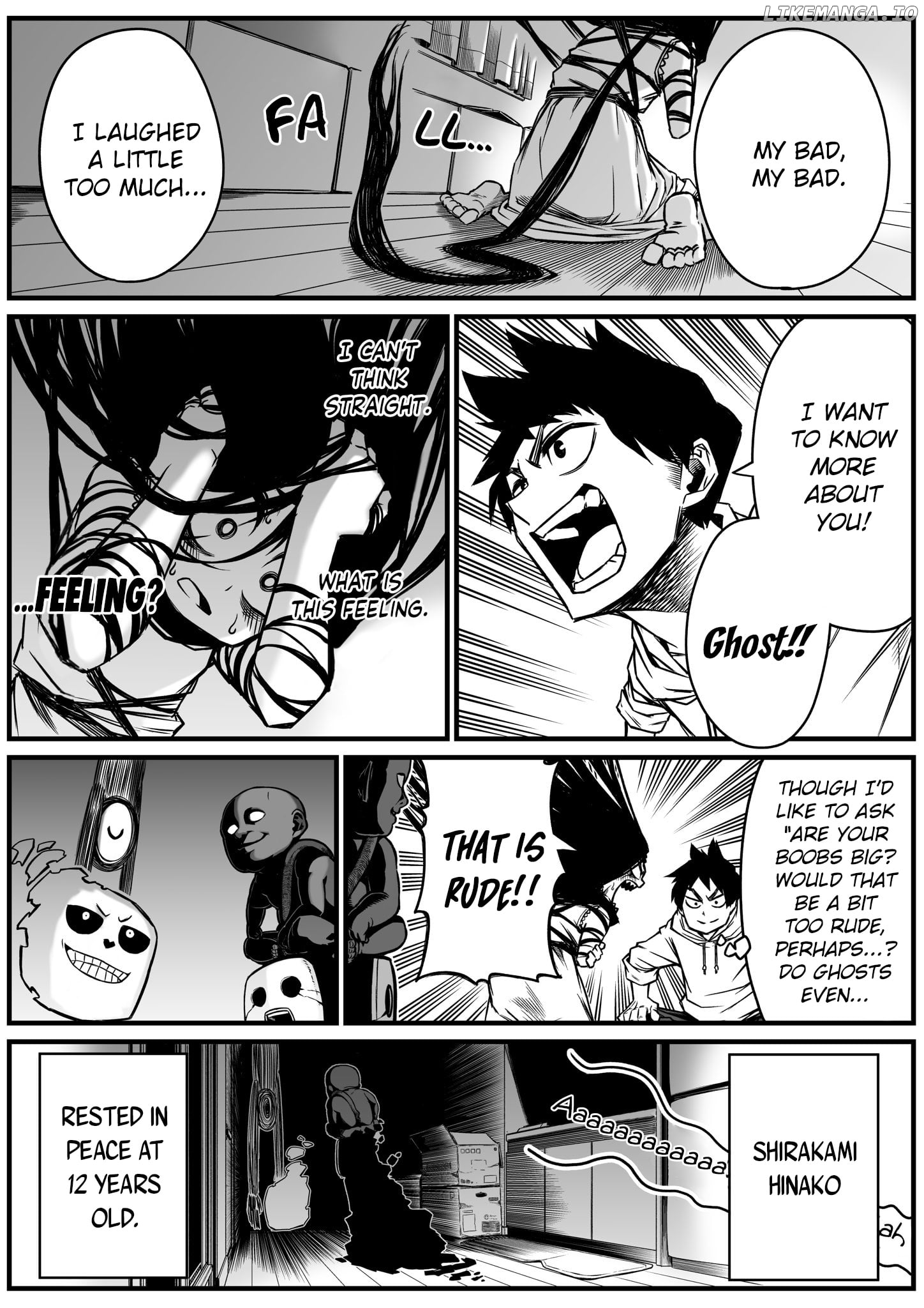 The Strongest Haunted House and the Guy With No Spiritual Sense chapter 8 - page 1